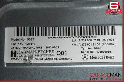 08-17 Mercedes W212 E350 CLS550 SLK55 Amplifier Amp Harman/Becker 2129005213 OEM