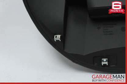14-17 Maserati Ghibli M157 Gauge Dash Speedometer Trim Pad Cover Black
