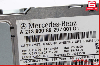19-21 Mercedes W205 C300 Comand Head Unit Satellite Receiver Radio Control Unit