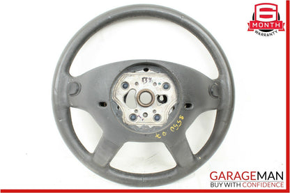 07-09 Mercedes W221 S550 4 Spoke Steering Wheel w/ Paddle Shifters Black OEM