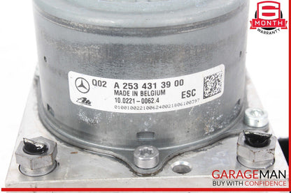 18-20 Mercedes X253 GLC350e ABS Anti Lock Brake Pump Module 2534313900 OEM