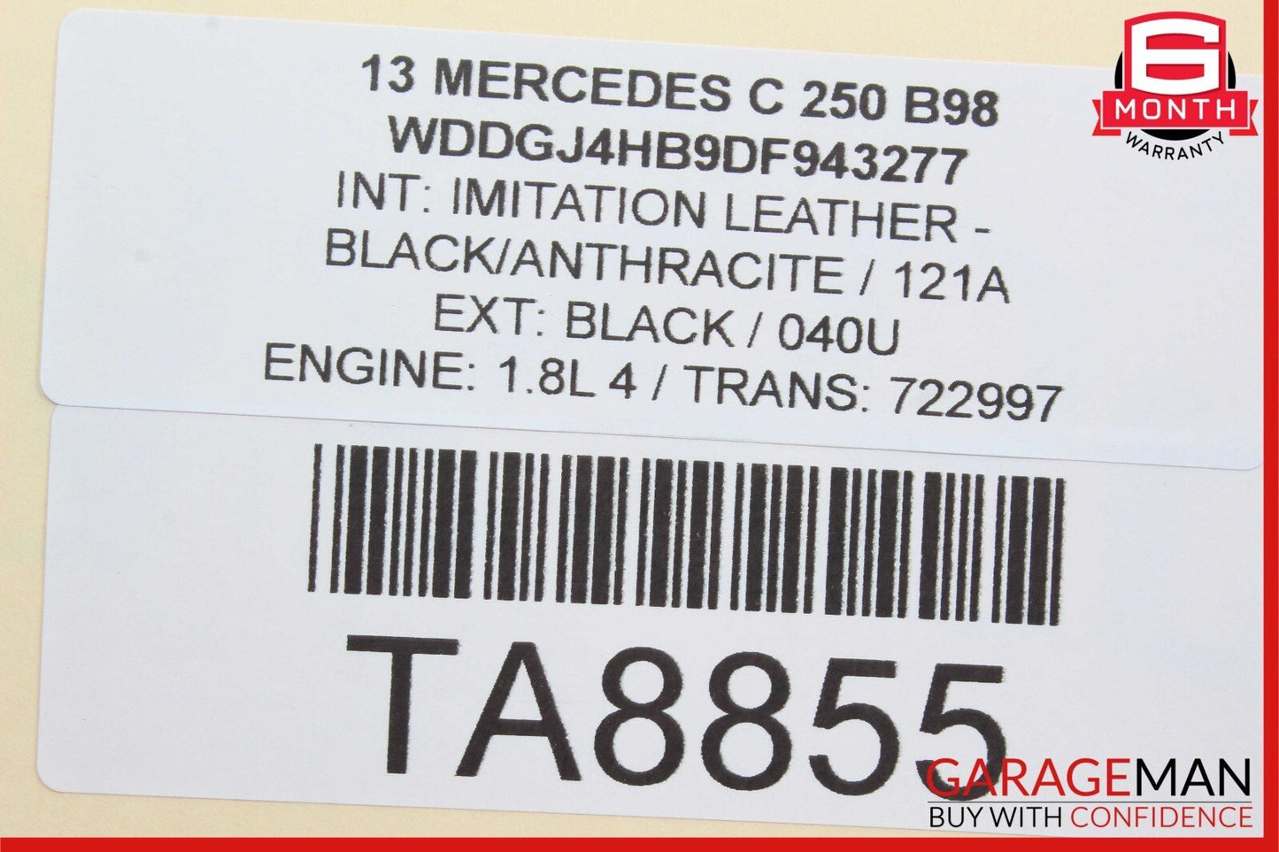 06-13 Mercedes W204 C250 S550 Front Right Engine Timing Chain Cover Plate OEM