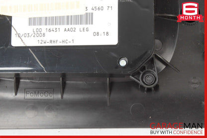 09-11 Jaguar XF XFR Front Right Passenger Side Seat Control Switch Button OEM