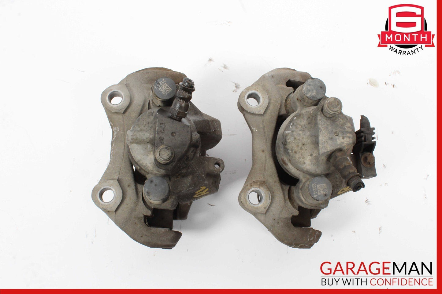 10-18 Mercedes W212 E350 E550 CLS350 Rear Brake Caliper Calipers Set of 2 Pc OEM