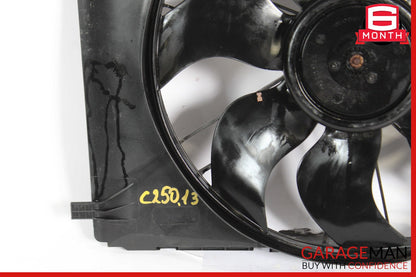08-18 Mercedes W204 C250 E250 SLK350 Engine Radiator Cooling Fan Motor Assembly
