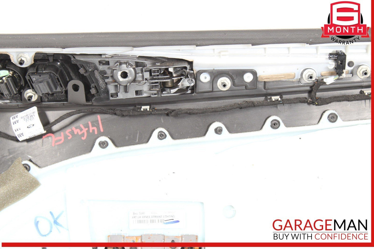 13-16 Ford Fusion Front Left Driver Side Interior Door Panel OEM