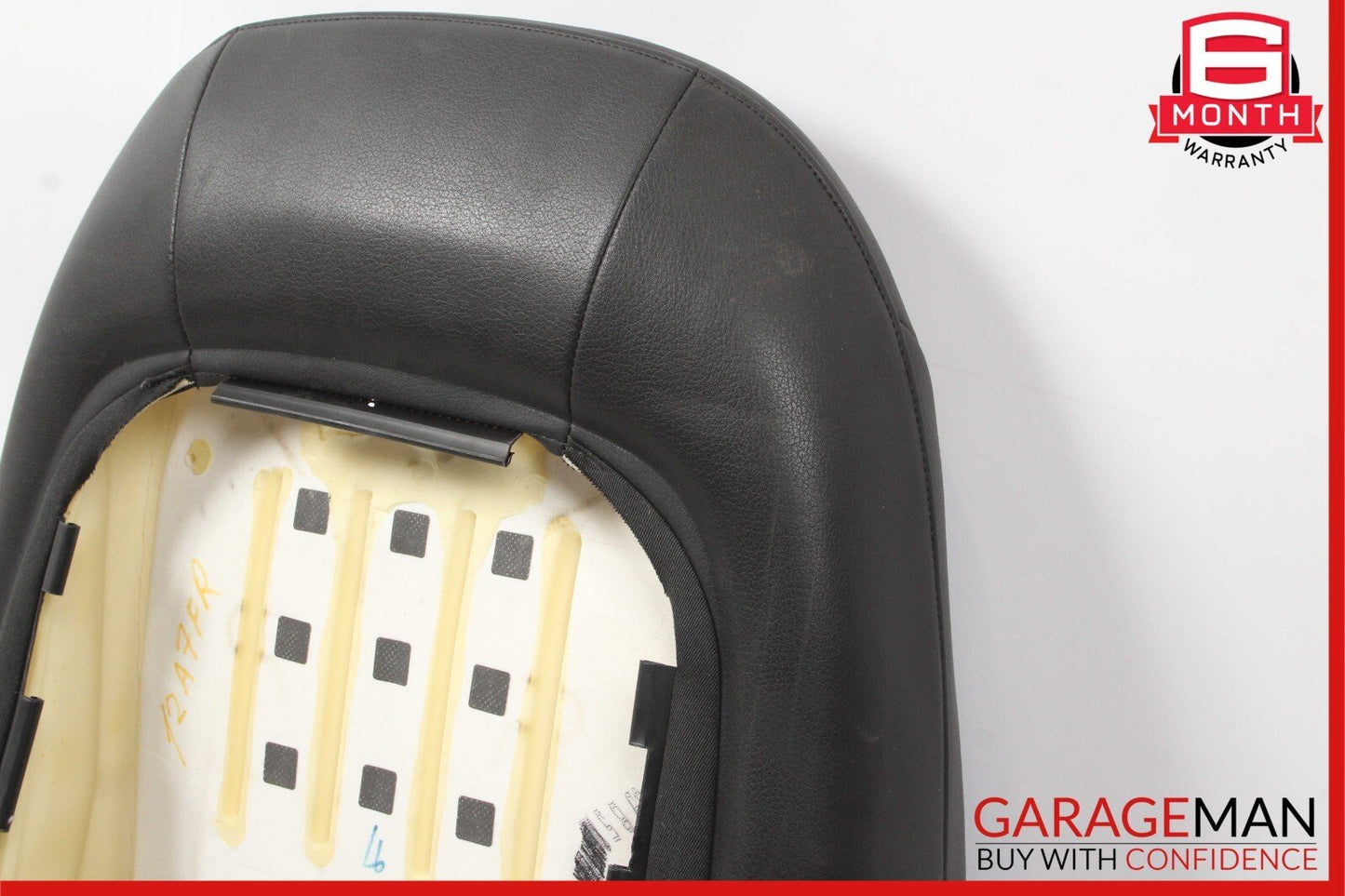 12-18 Audi A7 Front Right Passenger Side Top Upper Seat Cushion Cover Black OEM