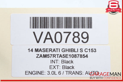 14-17 Maserati Ghibli S Front Left Driver Side Door Lock Latch Actuator OEM