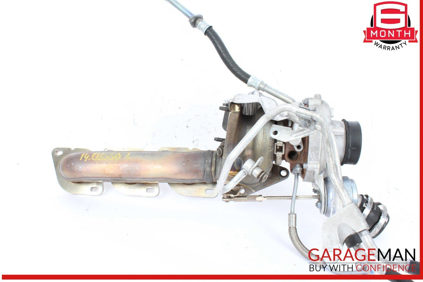 12-18 Mercedes W218 CLS550 E550 M278 Left Turbocharger Turbo Charger Manifold