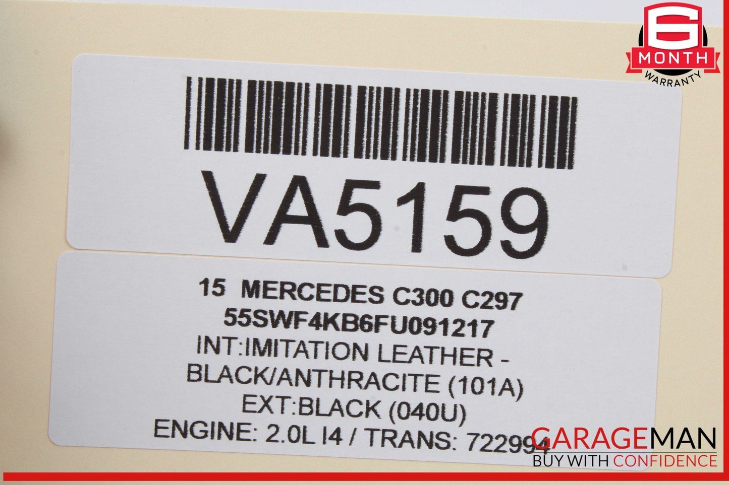 15-20 Mercedes W205 C300 C350e Front Right Side Door Window Regulator Motor OEM