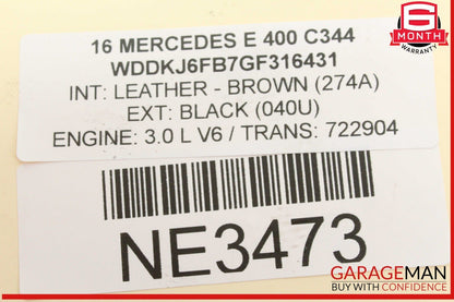 08-17 Mercedes W212 E400 C350 Rear Left or Right Side CV Axle Half Shaft OEM