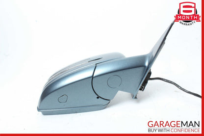 10-13 Mercedes W221 S550 S600 Front Right Side Mirror Door Rear View Blue
