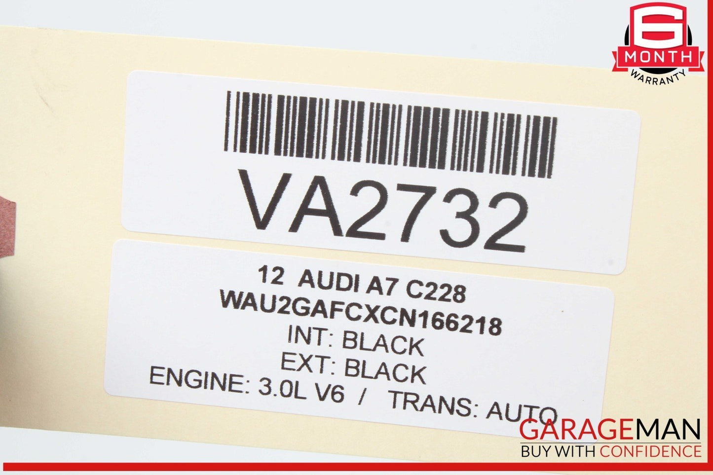 12-18 Audi A7 SQ5 Front Left Driver Side Window Regulator Motor 8K0959801B OEM