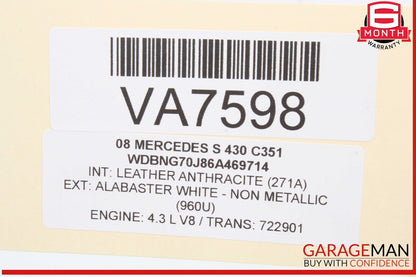 00-12 Mercedes W220 S430 SLK280 C230 E320 Anti Theft Alarm Module 2118209126 OEM