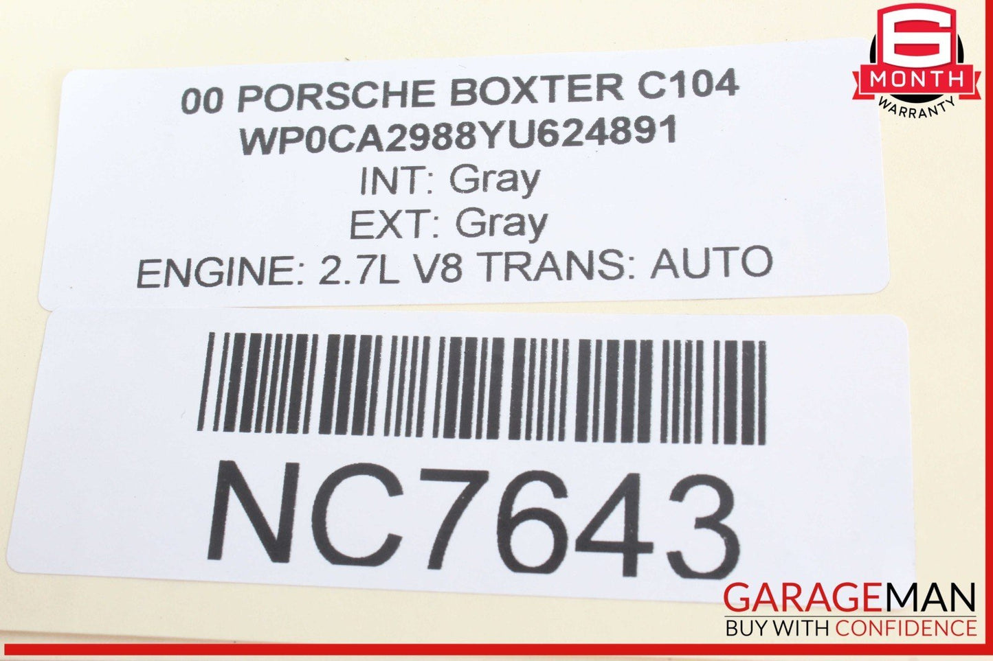 97-05 Porsche Boxster 986 Carrera 911 Rear or Front Suspension Lower Control Arm