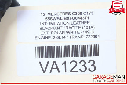 15-20 Mercedes W205 C300 C400 GLC300 Dash Headlight Switch Control Module OEM