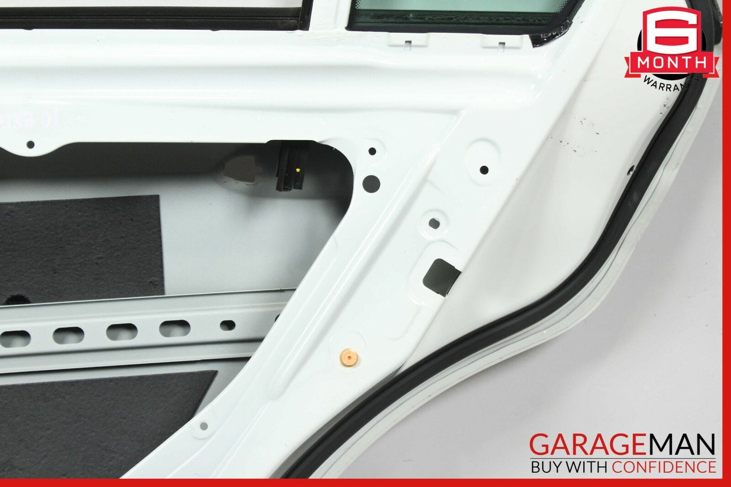 10-16 Mercedes W212 E500 Rear Right Passenger Side Exterior Door Shell White OEM