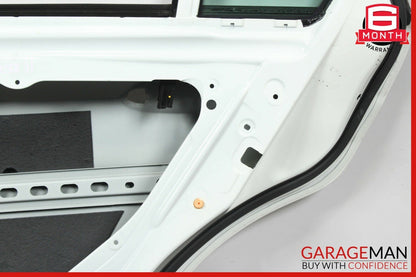 10-16 Mercedes W212 E500 Rear Right Passenger Side Exterior Door Shell White OEM