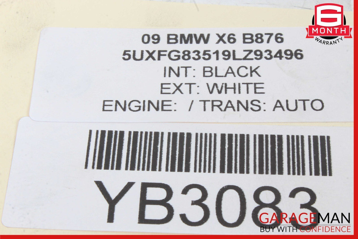 07-13 BMW E71 E72 X5 X6 FRONT OR REAR RIGHT DOOR WINDOW MOTOR 6967261 OEM
