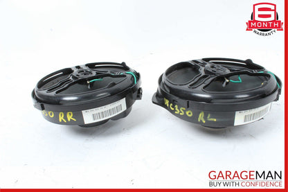 08-11 Mercedes W204 C300 C350 Rear Right & Left Side Door Sound Speakers Set OEM