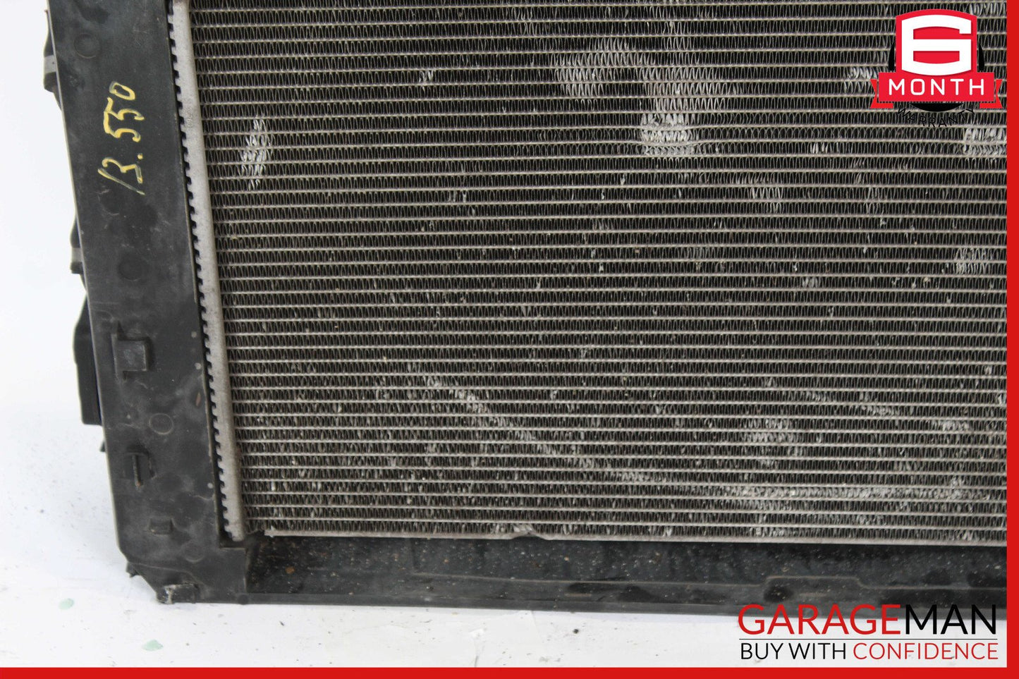 10-19 BMW F10 550i 650i Cooling Radiator A/C Condenser OEM