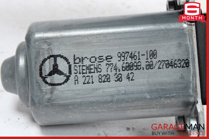 07-13 Mercedes W221 S550 S400 Window Regulator Motor Rear Right Side OEM
