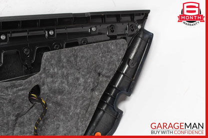 14-16 Mercedes W212 E350 E550 Rear Left Interior Door Panel Leather Black OEM