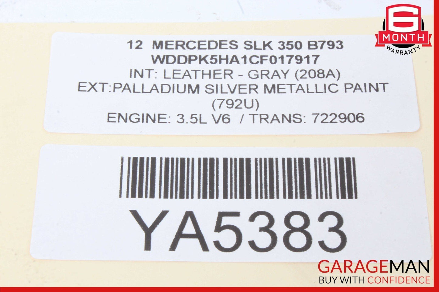 08-20 Mercedes SLK350 GLK350 C250 C300 E350 Front Left Door Lock Latch Actuator