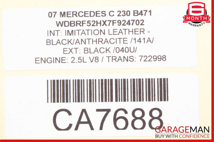06-11 Mercedes W203 C230 E350 Engine Motor Brake Vacuum Pump 2722300465 OEM