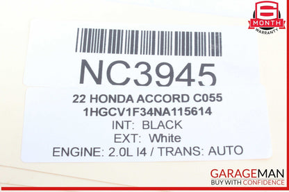 18-22 Honda Accord Automatic Transmission Mount Support Bracket OEM