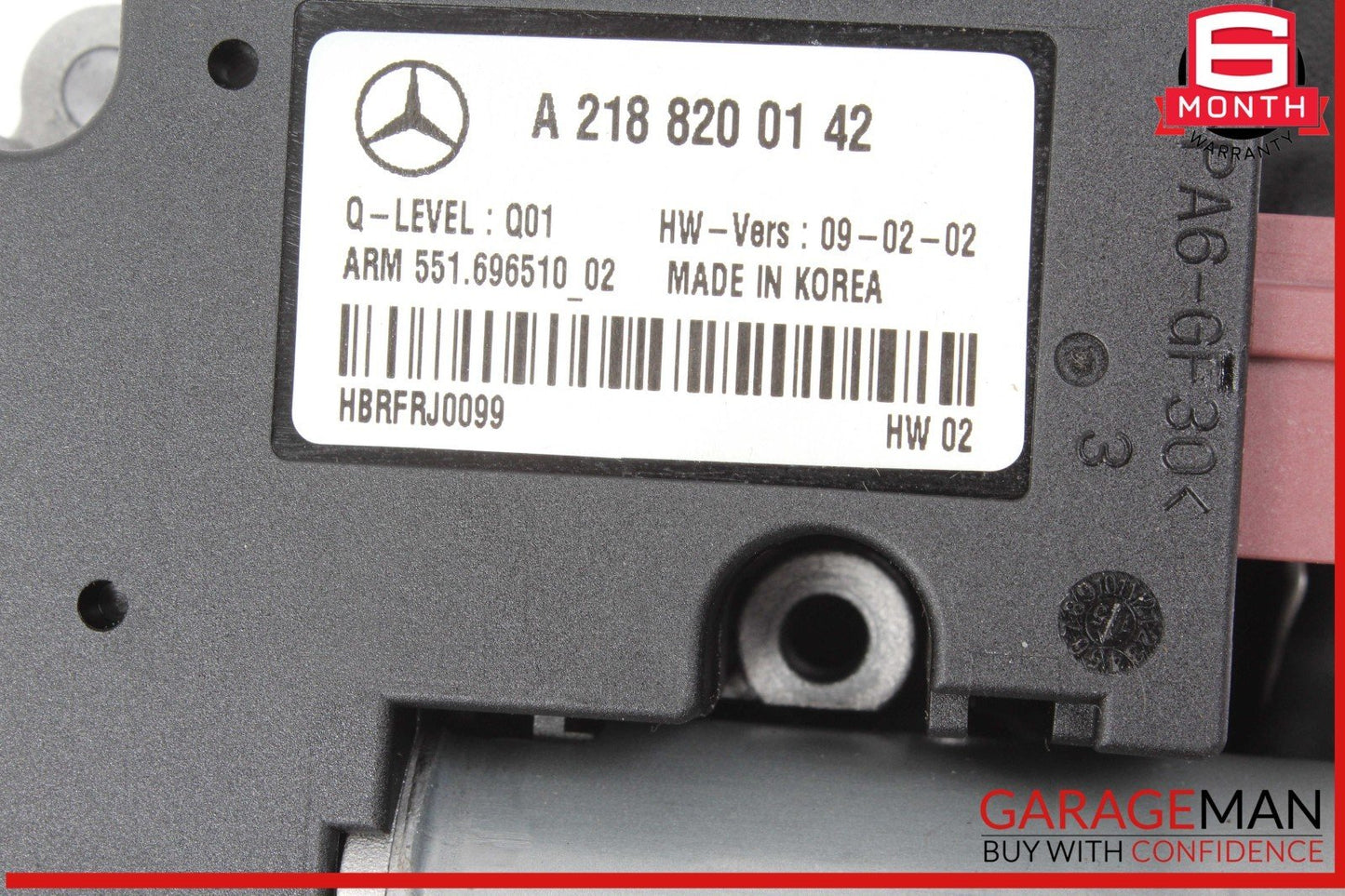 12-18 Mercedes W212 E350 CLS550 Sedan Sunroof Sun Roof Motor 2188200142 OEM