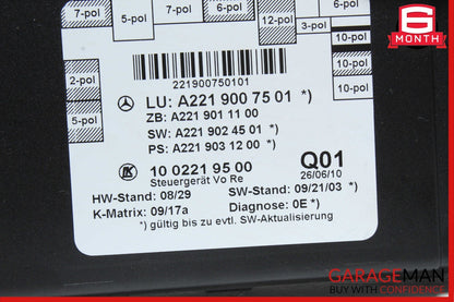 07-13 Mercedes W221 S550 S63 AMG Front Right Door Control Module 2219007501 OEM