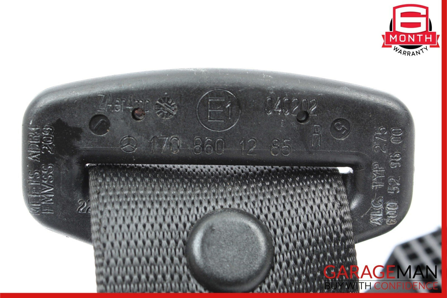 99-04 Mercedes R170 SLK230 Front Right Seat Belt Seatbelt Retractor Black