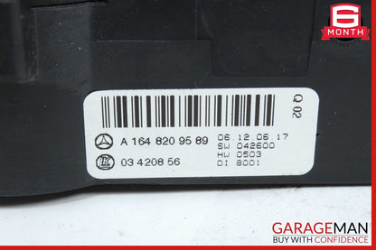 06-11 Mercedes X164 GL450 4MATIC Rear A/C Heater Climate Control Switch Unit OEM