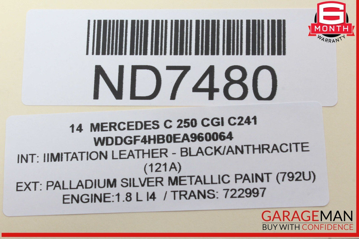 08-20 Mercedes W204 C250 CGI Headlight Fog Light Switch Control Module OEM