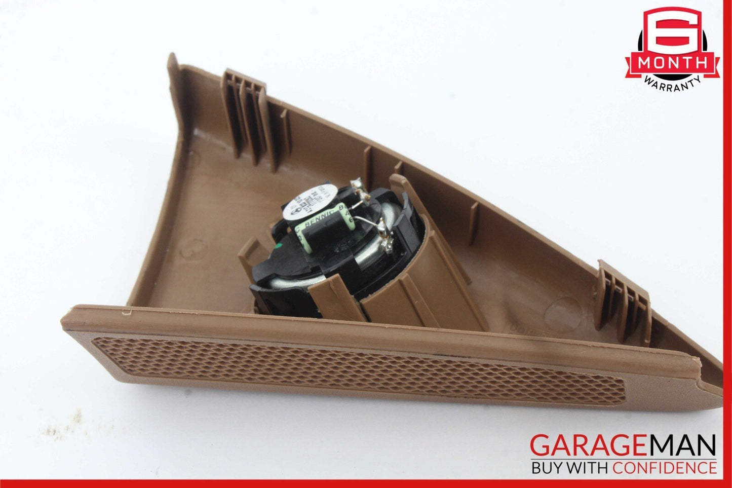 03-09 Mercedes W211 E350 E500 Front Left Side Tweeter Speaker Cover Brown OEM