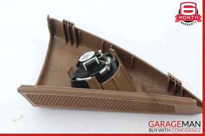 03-09 Mercedes W211 E350 E500 Front Left Side Tweeter Speaker Cover Brown OEM