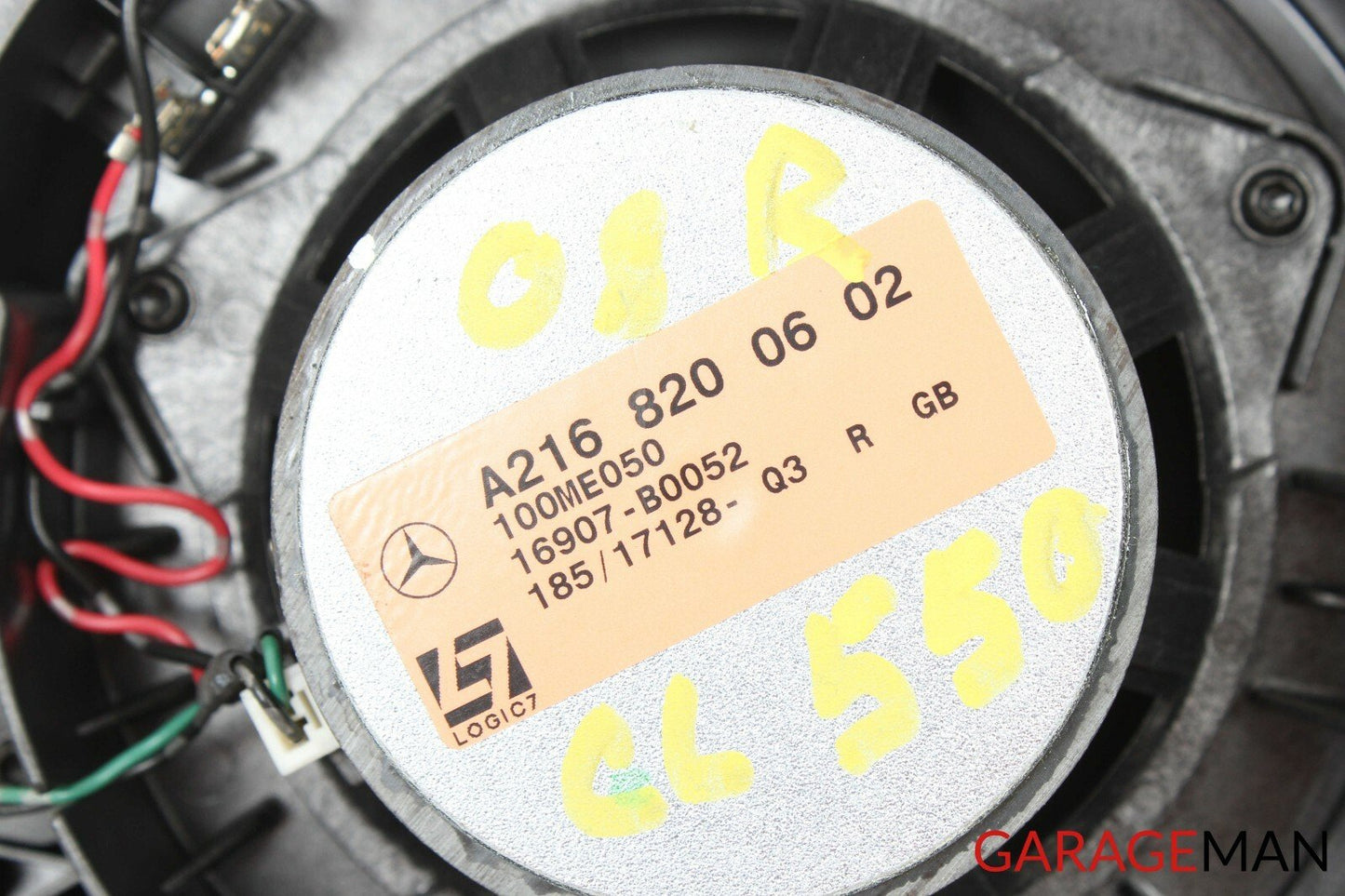 07-13 Mercedes W216 CL550 CL63 AMG Rear Right Passenger Door Speaker Tweeter OEM
