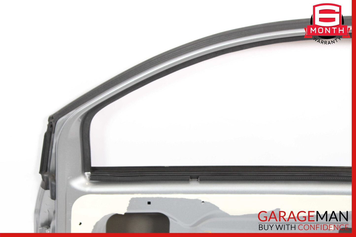 12-17 Fiat 500 Front Right Door Shell Panel Silver OEM