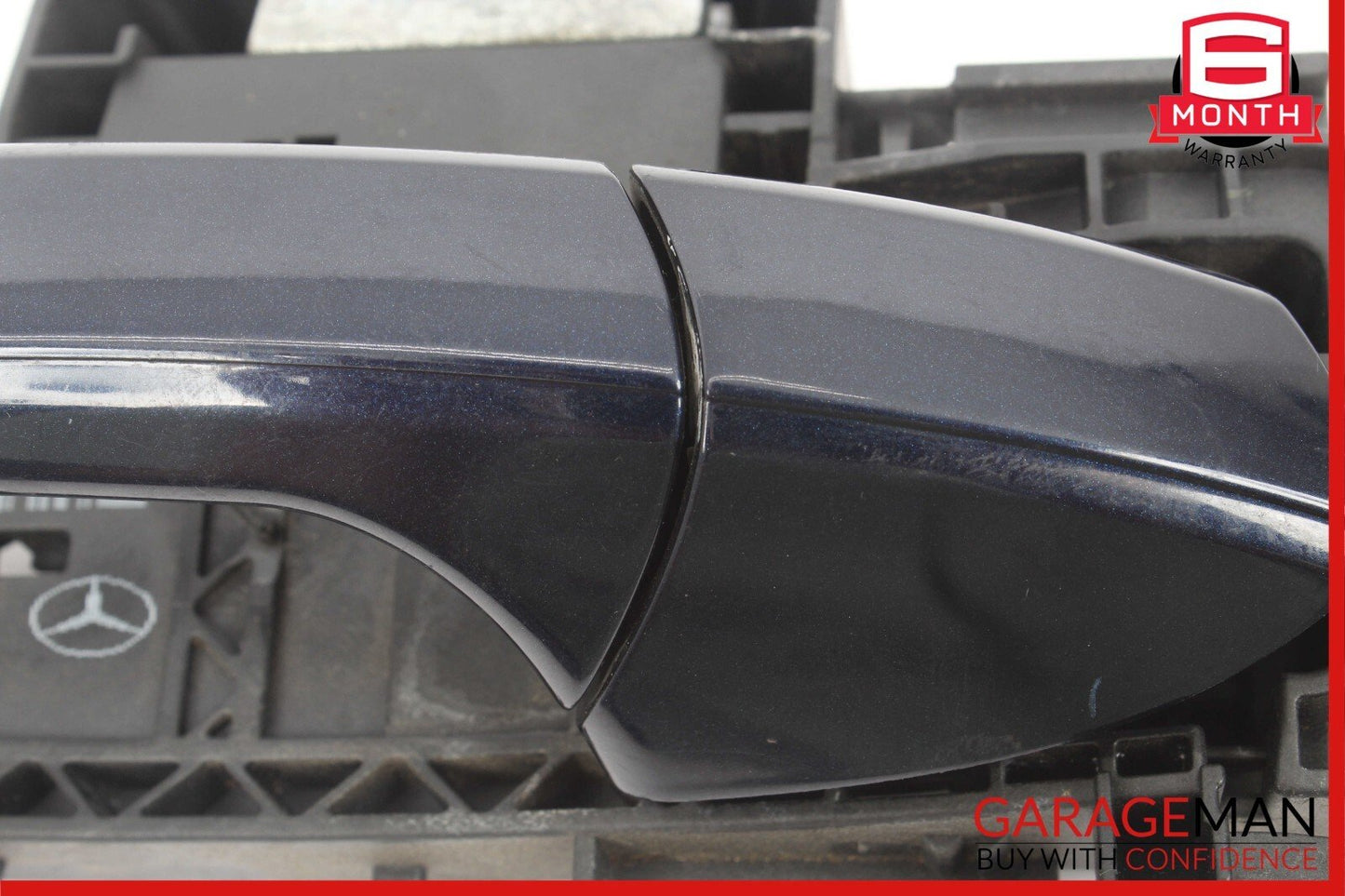 12-14 Mercedes W204 C300 C250 Sedan Right Passenger Exterior Door Handle Blue