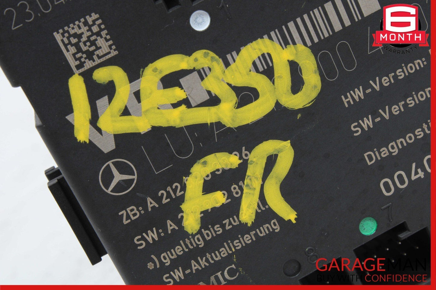 08-18 Mercedes W212 E350 C300 E400 Front Right Side Door Control Module OEM