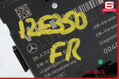08-18 Mercedes W212 E350 C300 E400 Front Right Side Door Control Module OEM