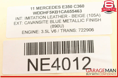 05-15 Mercedes W212 E350 GL450 Air Injection Smog Pump 0001405185 OEM