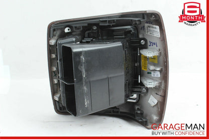 07-13 Mercedes W221 S400 Rear Center Console A/C AC Air Vent Trim Panel Wood OEM