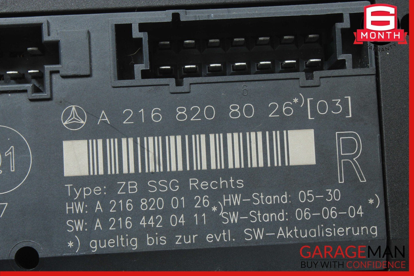 07-14 Mercedes W216 CL550 CL63 AMG Front Right Passenger Seat Control Module OEM