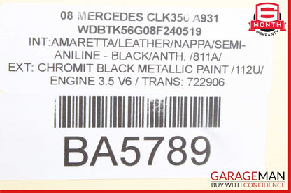 03-09 Mercedes W209 CLK350 Rear Trunk Telephone GPS Antenna Amp Amplifier Module