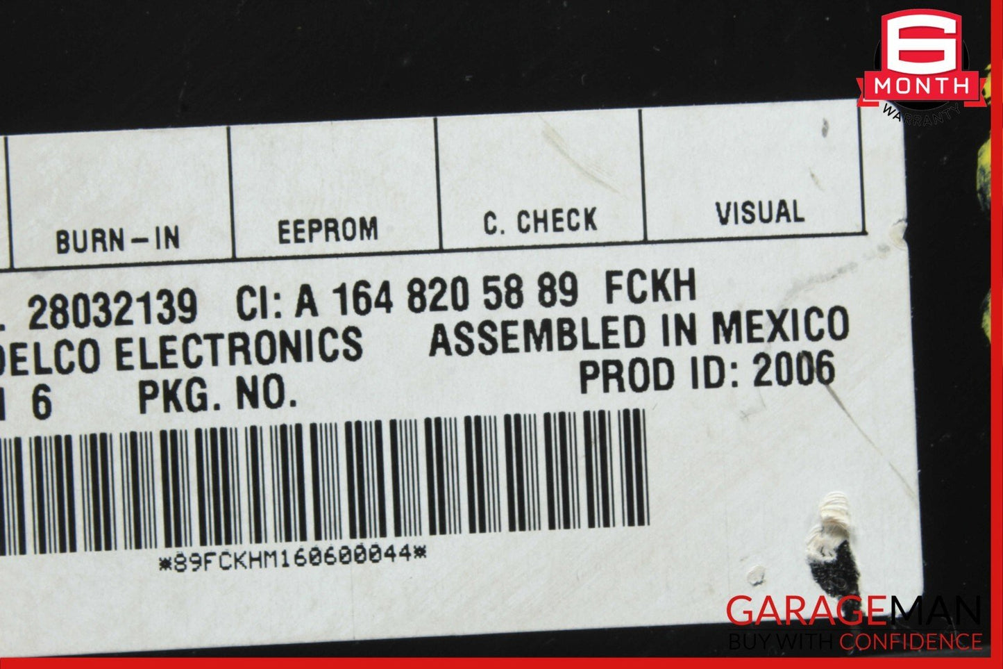 03-09 Mercedes X164 GL450 E350 ML450 Sirius Satellite Radio Receiver Module Unit
