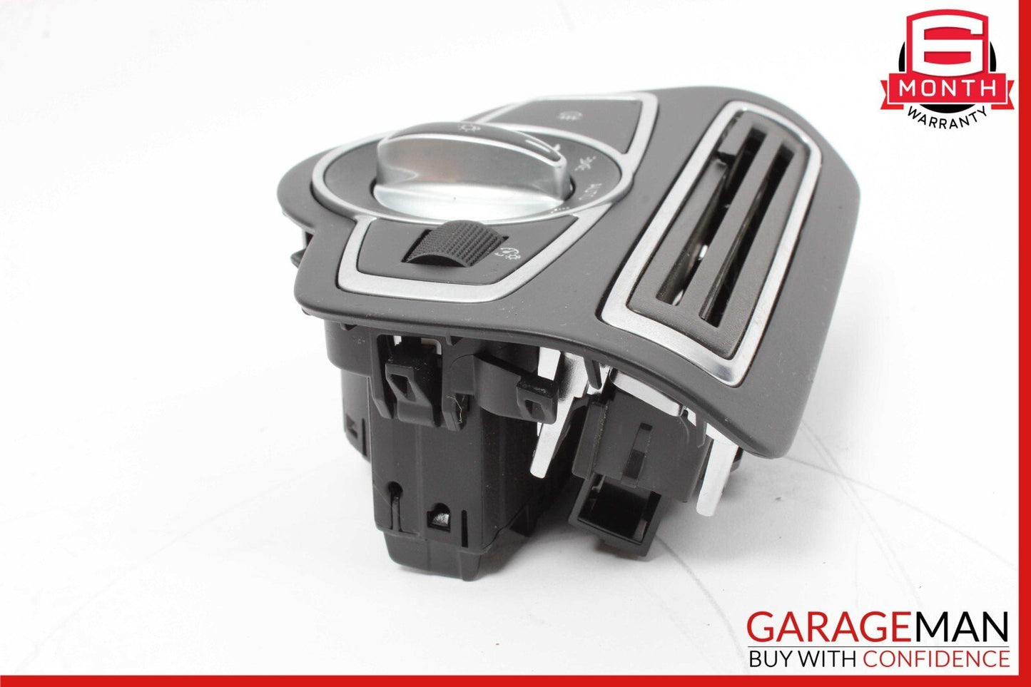 15-20 Mercedes W205 C300 Head Light Headlight Control Switch Trim Assembly Black