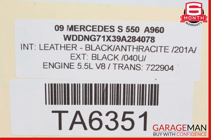 03-11 Mercedes W221 S550 E320 CLS55 Steering Gear Coupling 2034620478 OEM