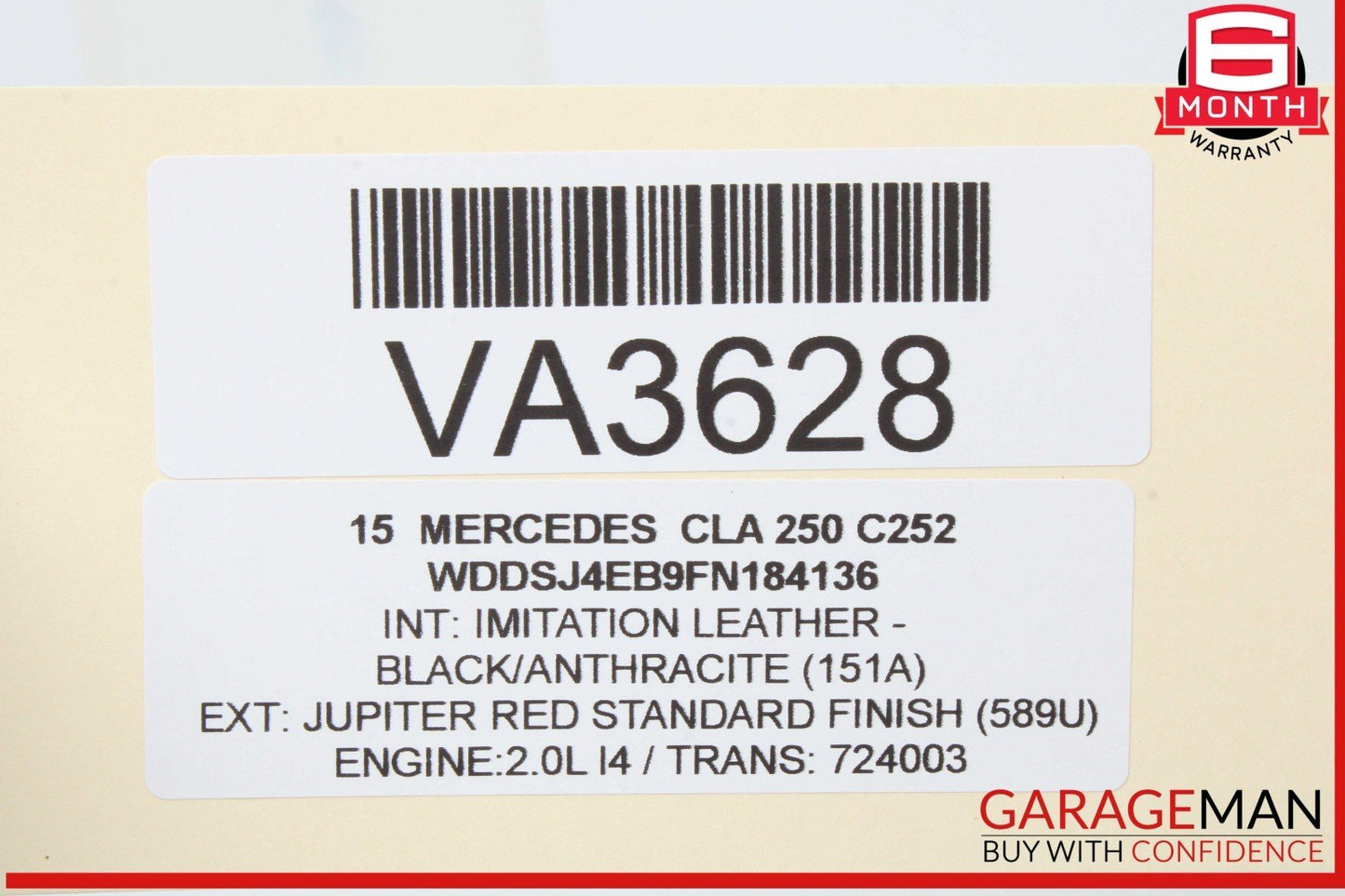 14-19 Mercedes W117 CLA250 CLA45 AMG Front Right Side Door Lock Latch Actuator